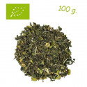 Thé vert Night (Saveur Coco-Citron vert) - Greentox - Thé bio en vrac - Alveus- 100 g.