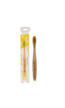Cepillo de dientes de Bambú para niños Amarillo - Nordics