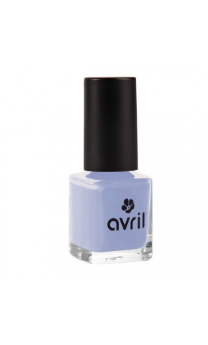 Vernis à ongles naturel Bleu Layette nº 630 - Avril - 7 ml.