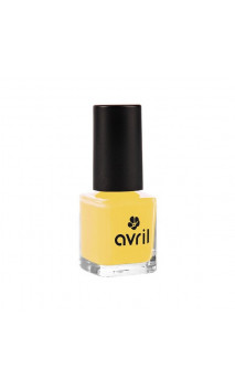 Vernis à ongles naturel Jaune Curry nº 680 - Avril - 7 ml.