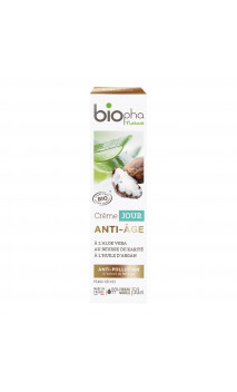 Crème de jour BIO ANTI-ÂGE - Biopha Nature - 50 ml.