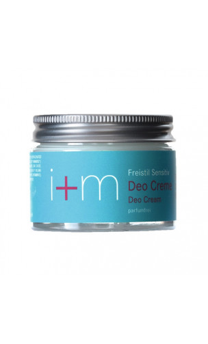 Déodorant BIO EN CRÈME - Peau sensible - I+M - 30 ml.