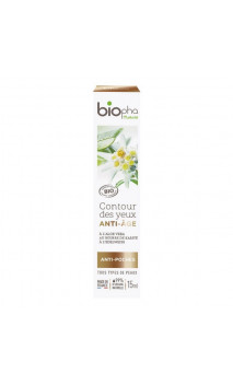 Contorno de ojos ecológico ANTIEDAD - Biopha Nature - 15 ml.