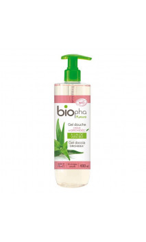 Gel de ducha ecológico Crema de orquídea - Biopha Nature - 400 ml