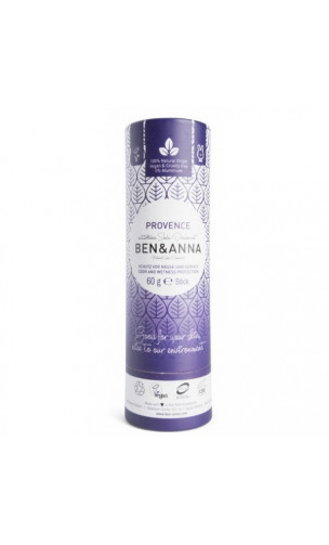 Déodorant naturel au bicarbonate - Provence - Ben & Anna - 60 g.