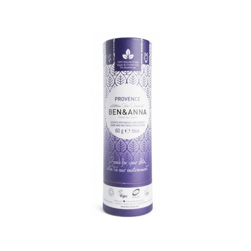 Desodorante natural de bicarbonato - Provence - Ben & Anna - 60 - BIOFERTA
