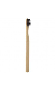 Brosse à dents naturelle en bambou  - Charbon végétal - Medium - Avril