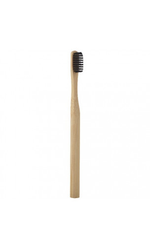 Brosse à dents naturelle en bambou  - Charbon végétal - Medium - Avril