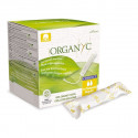 Tampon bio Régulier - Coton organique - Avec applicateur d'origine végétale -  Organyc - 16 U.