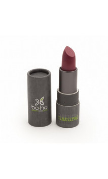Rouge à lèvres bio mate Couvrant 106 Tulipe - BoHo Green Cosmetics - 3,5 gr.