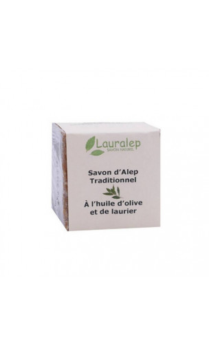 Jabón de Alepo bio tradicional Laurel al 20% - Lauralep - 200 gr.