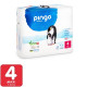 Pañales ecológicos Talla 3 MIDI 4-9 Kg- 88 unidades -2 pack x 44 ud. - PINGO