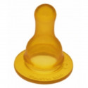 Tétine en caoutchouc naturel pour biberon standard plus de 8 mois - GOLDI - 2 Ud.