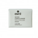 Jabón ecológico Almendras - Manos & Cuerpo - Avril - 100 g.
