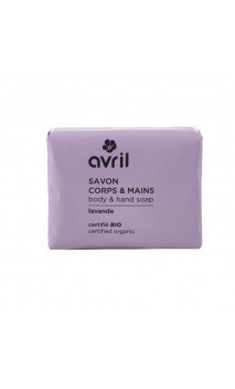 Savon bio Lavande - Mains & Corps - Avril - 100 g.