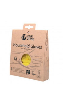 Gants d'entretien Latex naturel - Fair Squared - Taille M