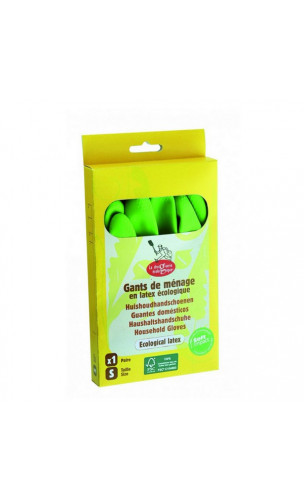 Gants d'entretien Latex écologique - La droguerie écologique - Taille S