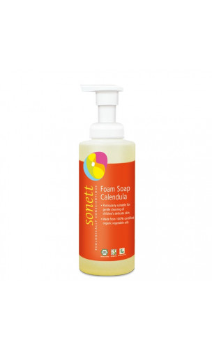 Savon Mousse bio Calendula - Enfant - Sonett - 200 ml.