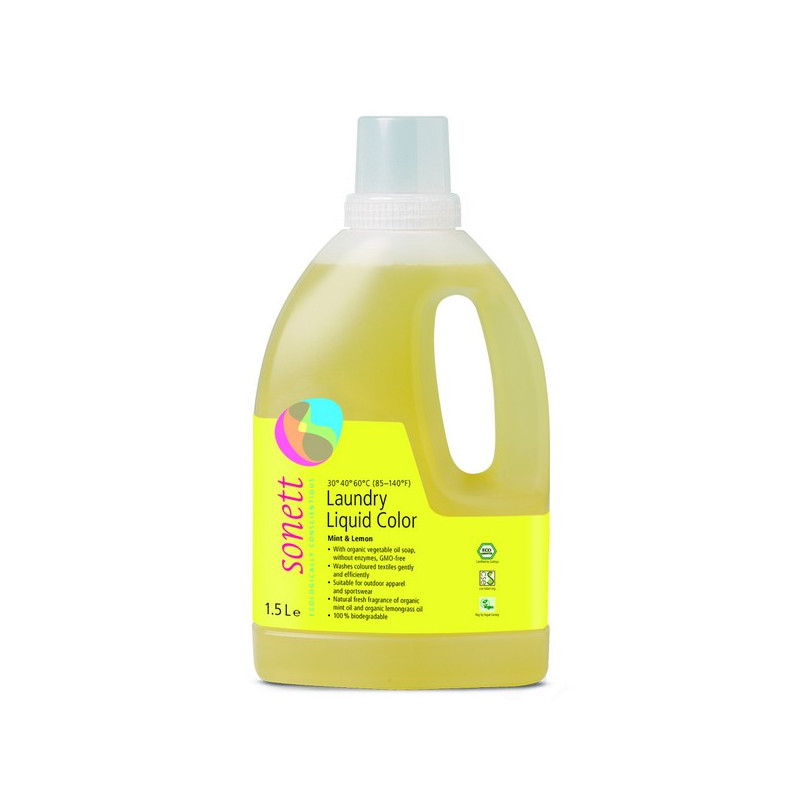 Lessive liquide bio lavande couleur & blanc - 2l - Sonett - Green