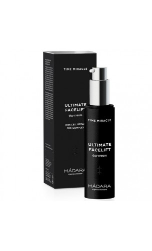 Crema de día natural Reafirmante - Ultimate Facelift - Time Miracle - MÁDARA - 50 ml.