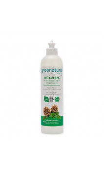 Gel limpiador natural WC - Pino, Menta & Eucalipto - Greenatural - 500 ml.