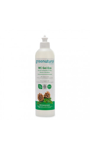 Gel limpiador natural WC - Pino, Menta & Eucalipto - Greenatural - 500 ml.