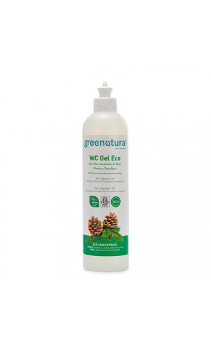 Gel limpiador natural WC - Pino, Menta & Eucalipto - Greenatural - 500 ml.