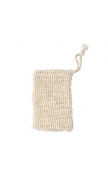 Filet á savon bio en Sisal - 9 x 14 cm - Avril