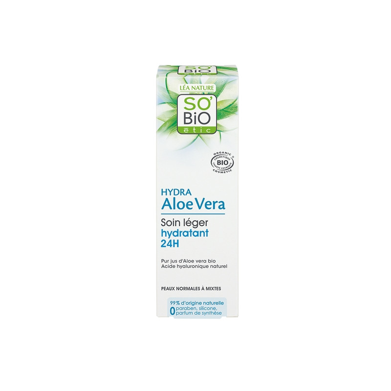 Crème visage hydratante bio légère 40ML