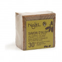 Jabón de Alepo natural Laurel al 30 - Najel - 170 g.