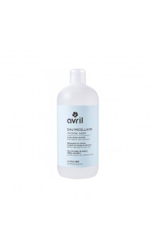 Eau micellaire bio nettoyante Aloe vera - Avae Avril - 500 ml.