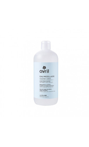 Eau micellaire bio nettoyante Aloe vera - Avril - 500 ml.