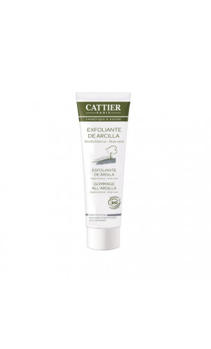 Exfoliante Facial Ecológico con Arcilla Blanca - Cattier - 100 ml.