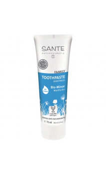 Dentifrice BIO menthe avec fluor - SANTE - 75 ml.