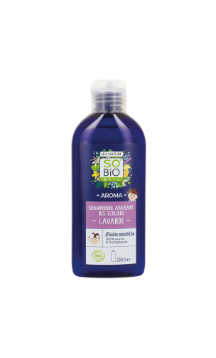 Champú de tratamiento anti-piojos bio PLUDEPOUX - SO'BiO Étic - 200 ml.