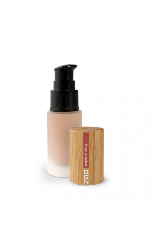 Base de Maquillaje ecológico - 30ml - Recarga ZAO -  703 Pétale de rose 