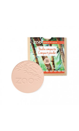 Recarga polvo compacto ecológico - Cappuccino 304 - Zao Make-Up