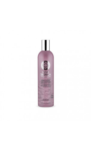 Champú ecológico para cabello teñido y dañado Protección y Brillo - Natura Sibérica - 400 ml.