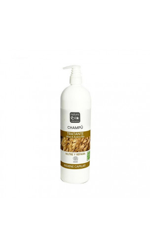 Shampooing bio - Aloe & Avoine bio - NaturaBIO Cosmetics - 740 ml
