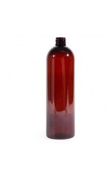 Frasco PET Ámbar 500 ml. LARGO Najel - 1Ud.