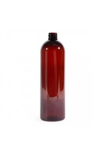 Flacon vide PET Ambre 500 ml. Najel - 1Ud.