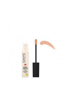 Correcteur minéral bio Wake Up - Acide hyaluronique - 02 Warm beige - SANTE - 8 ml.