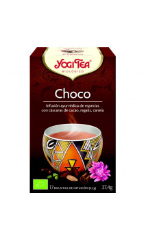 Infusion bio Yogi Tea Choco - YOGI TEA - 17 sachets x 1,8 g.