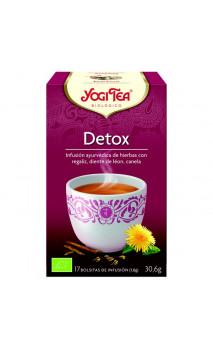 Infusion bio Yogi Tea DETOX - YOGI TEA - 17 sachets x 1,8 g.