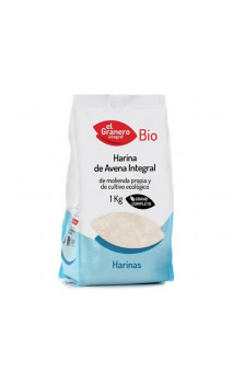 Harina de Avena Integral Bio - El granero integral - 1 Kg