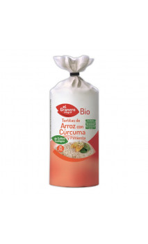 Galettes de riz au Curcuma et poivre Sans Gluten Bio - El granero integral - 115 g