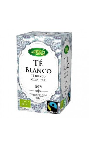 Thé blanc bio Fair trade - Artemis bio - 20 sachets
