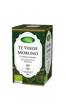 Té verde ecológico moruno - Artemis bio - 20 bolsitas