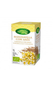 Infusión ecológica Manzanilla con Anís - Artemis bio - 20 bolsitas