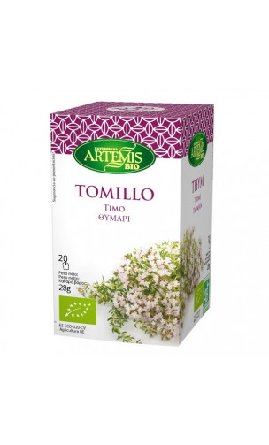 Infusión ecológica Tomillo - Artemis bio - 20 bolsitas